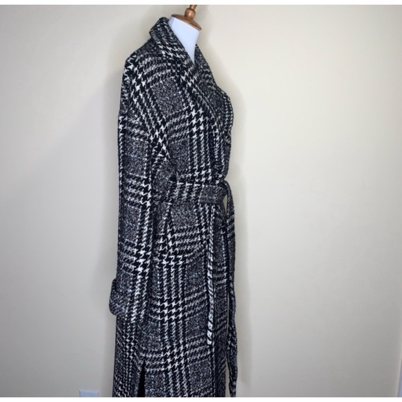 Zara Oversized Houndstooth Coat - Picture 8 of 16